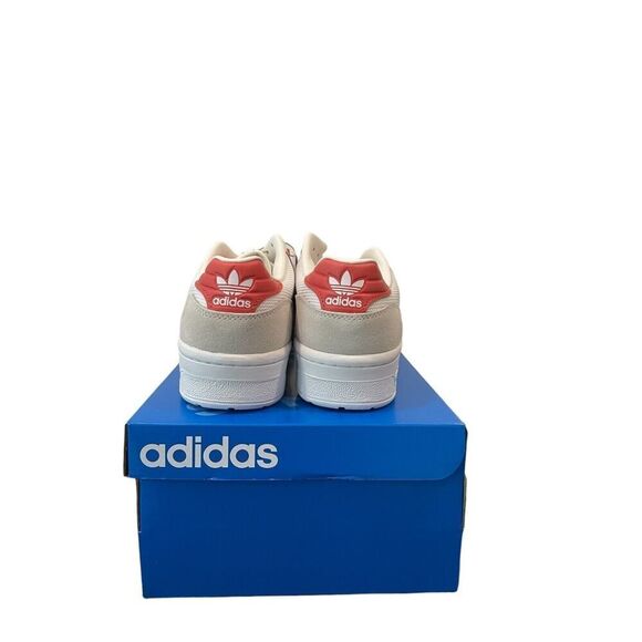Adidas Rivalry Low Ewing Men 9-12 Casual Retro Shoe White Red Sneaker Trainer - Picture 15 of 16